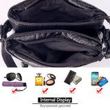Leather Messenger Bag Women's Shoulder Bag Female Small Crossbody Bags