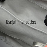 Classic O Bag Advanced Insert with Zipper Pocket and Waterproof Coating