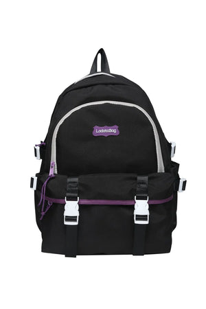 TARVEASY Backpack Women Solid Ulzzang Laptop Bags Ladies Pink Middle School Stud