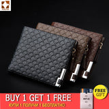 Man Wallet Short Purse Billetera Hombre Porte Feuille PU