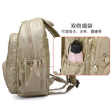 Nylon Waterproof Backpack for Women Schoolbag Girls Mochila Feminina
