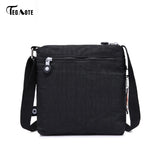 Floral Women Messenger Bag Nylon Women Shoulder Crossbody Bags Female Ladies Han