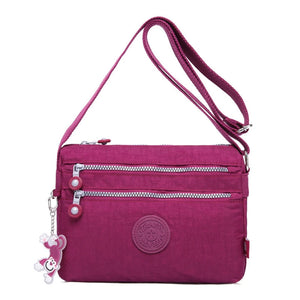 Women Outdoor Shoulder Bag Small Crossbody Messenger Bolsa Student Pouch
