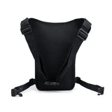 THINKTHENDO Men Nylon Motorcycle Hip Belt Waist Fanny Pack