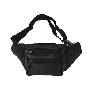 THINKTHENDO Men Waist Fanny Pack Waist Belt Bag Pouch Casual Travel