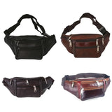 THINKTHENDO Men Waist Fanny Pack Waist Belt Bag Pouch Casual Travel