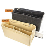 Felt Tote Handbag Organizer Makeup Storage Base Shaper