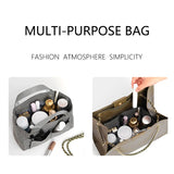 Travel Organizer Insert Bag Cosmetic Makeup Bag Toiletry Insert Storage