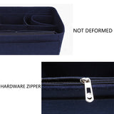 Felt Cloth Insert Bag Organizer Travel Makeup Cosmetic Inner Bag