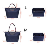 Felt Cloth Insert Bag Organizer Travel Makeup Cosmetic Inner Bag