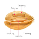 Double Layer Cosmetic Bags Waterproof Toiletry Storage Organizer