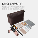 Double Layer Cosmetic Bags Waterproof Toiletry Storage Organizer