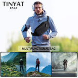 Anti-theft Belt Bag for Men Waterproof Chest Pack