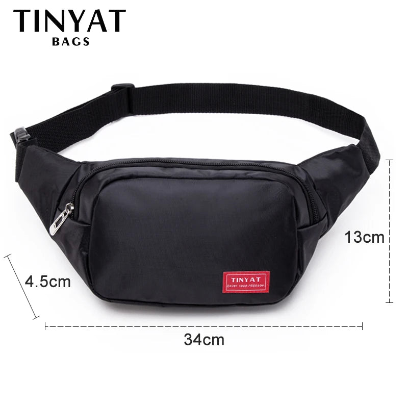 Anti-theft Waist Bag for Men Waterproof Chest Bag