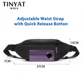 Anti-theft Belt Bag for Men Waterproof Chest Pack