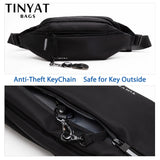 Anti-theft Waist Bag for Men Waterproof Chest Bag