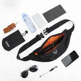 Canvas Waist Bag Man Belt Pouch Foldable Men's Wallet Crossbody Bags