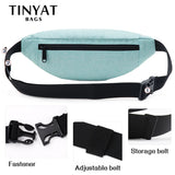 Water Proof Waist Bag for Women Functional Fanny Pack