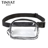 Clear Waist Bag Women Purse Large Phone Fanny Pack Sports Travel Ladies Belt Bag