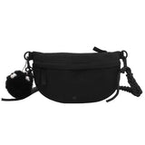 Canvas Waist Bag for Women Phone Belt Pouch Travel Girls Shoulder Bag