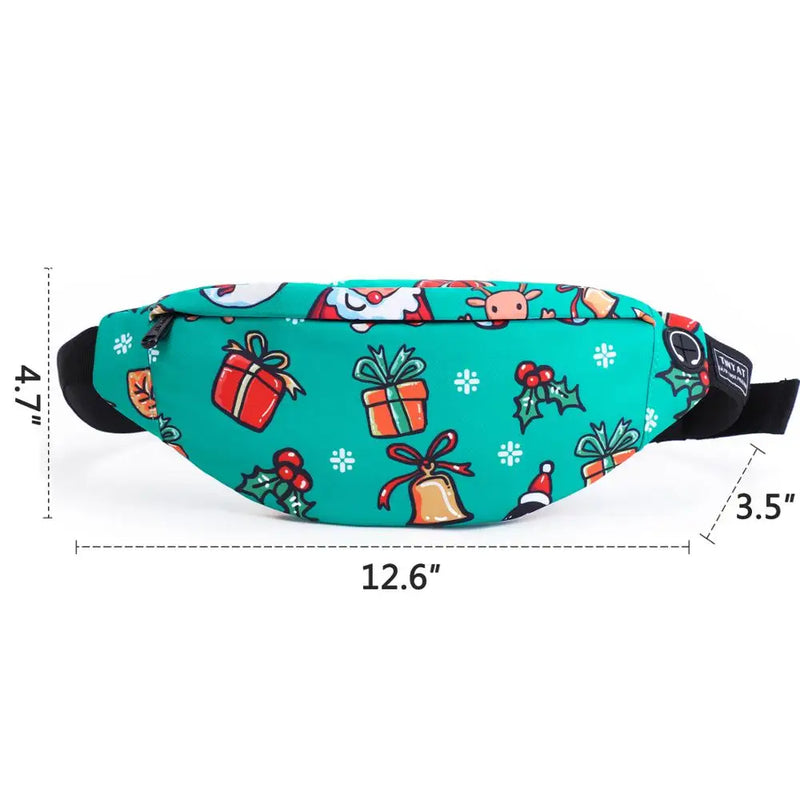 Canvas Banana Bag Travel Waist Bag For Girl