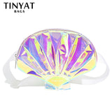 Holographic Women's Waist Bag Phone Purse Belt Bag Fanny Pack