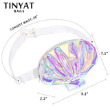 Holographic Women's Waist Bag Phone Purse Belt Bag Fanny Pack