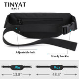 Canvas Waterproof Waist Pouch Phone Anti Theft Waist Pack Male Sports Bag