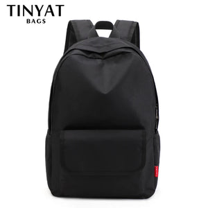 Canvas Backpack Gray Casual Rucksack 15inch Laptop College Student School Bag