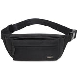 Men Grey Waist Bag Pack Casual Functional Phone Money Belt Fanny Travel Hip