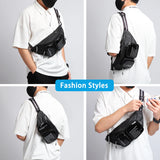 Men Waist Bag pack Purse Casual Adjustable Phone Pouch Travel Bag