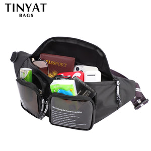 Men Waist Bag pack Purse Casual Adjustable Phone Pouch Travel Bag