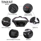 Men Waist Bag pack Purse Casual Adjustable Phone Pouch Travel Bag