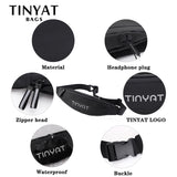 Men Waist Bag Purse Casual Phone Belt Bag Canvas Travel Fanny Bag Hip