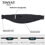 Men Waist Bag Purse Casual Phone Belt Bag Canvas Travel Fanny Bag Hip
