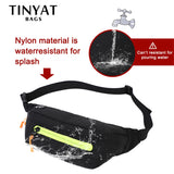 Men Waist Bag pack Purse Casual Phone Belt Bag Pouch Canvas Travel Hip