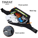 Men Waist Bag pack Purse Casual Phone Belt Bag Pouch Canvas Travel Hip