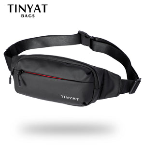 Men Waist Bag Pack Phone Belt Bag Pouch Casual Large Purse