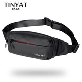 Men Waist Bag Pack Phone Belt Bag Pouch Casual Large Purse