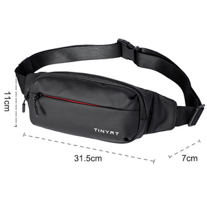 Men Waist Bag Pack Phone Belt Bag Pouch Casual Large Purse