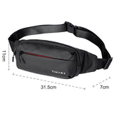 Men Waist Bag Pack Phone Belt Bag Pouch Casual Large Purse