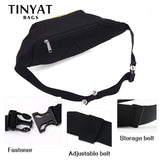 Men Waist Bag pack Purse Waterproof Canvas Travel Phone belt bag pouch