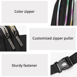 TINYAT Waist Bag pack Casual Phone Belt Bag Pouch Canvas Fanny Banana Bag