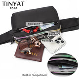 Men Women Waist Bag pack Purse Casual Large Phone Belt Bag Pouch Canvas Travel P