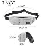 Men Women Waist Bag Pack Belt Phone Money Light Belt Bag Travel Casual Pouch