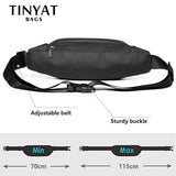 Men's Belt Bag Sports Man Waist Bag Water Proof Fanny Pack Pouch