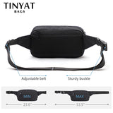 Waterproof Waist Bag Pack Phone Purse Travel Large Belt Bag Pouch
