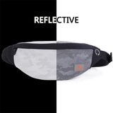 Camouflage Waist Bag Night Glow Phone Money Bag