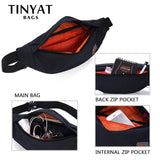 Canvas Waist Pack Bag Shoulder Fanny Packs Money Phone Bum Hip Bag