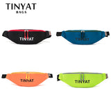 Nylon Canvas Waist Bag Waterproof Outdoor Sports Running Cycling Chest Pack